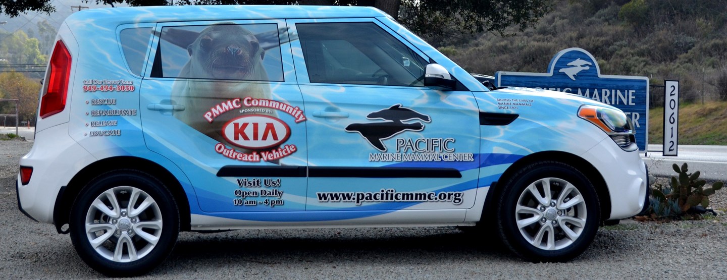 PACIFIC MARINE MAMMAL CENTER AND KIA MOTORS KICK OFF NEW PHILANTHROPIC PARTNERSHIP WITH DONATED KIA SOUL FOR PMMC’S COMMUNITY OUTREACH IN 2014