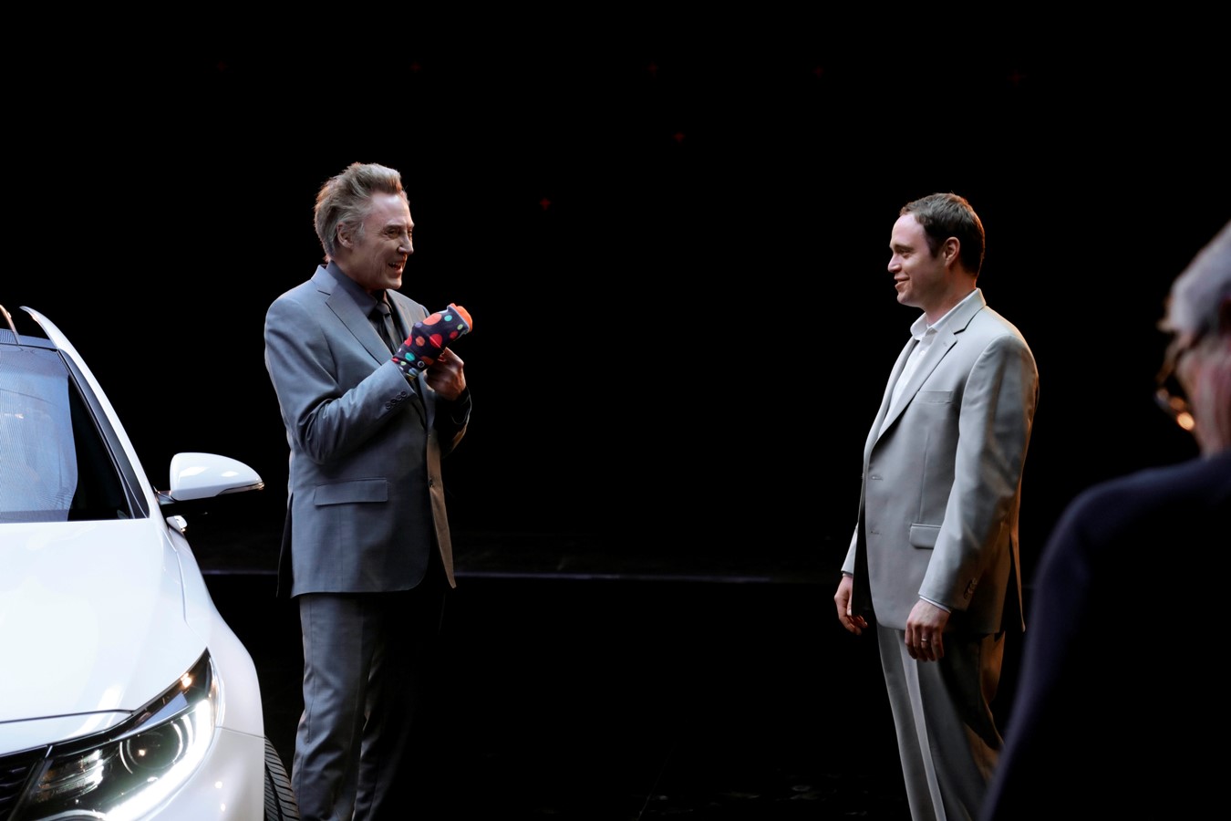 Kia provides behind-the-scenes look at Super Bowl commercial starring Christopher Walken