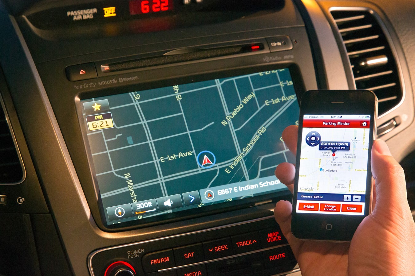 2014 Sorento with UVO eServices head unit and mobile app