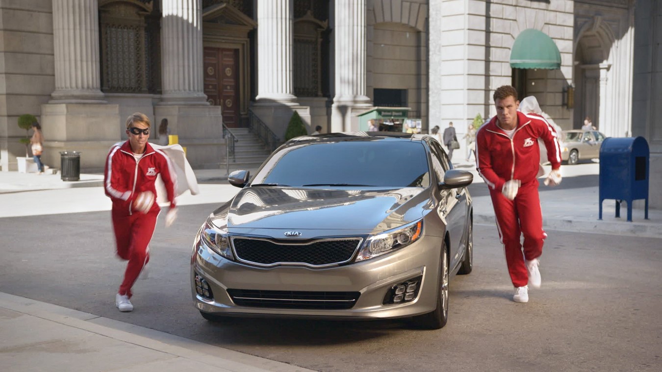 GRIFFIN AND McBRAYER FORM "THE GRIFFIN FORCE" TO TRY TO SAVE THE WORLD ONE KIA OPTIMA AT A TIME