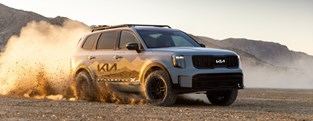MODIFIED KIA TELLURIDE X-PRO GEARS UP FOR THE REBELLE RALLY