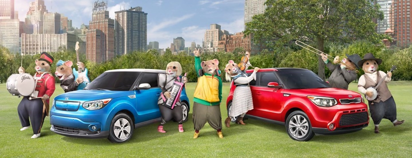 KIA MOTORS’ MUSIC-LOVING HAMSTERS RETURN TO SHARE THE UNIFYING POWER OF MUSIC IN NEW AD CAMPAIGN FOR THE SOUL URBAN PASSENGER VEHICLE