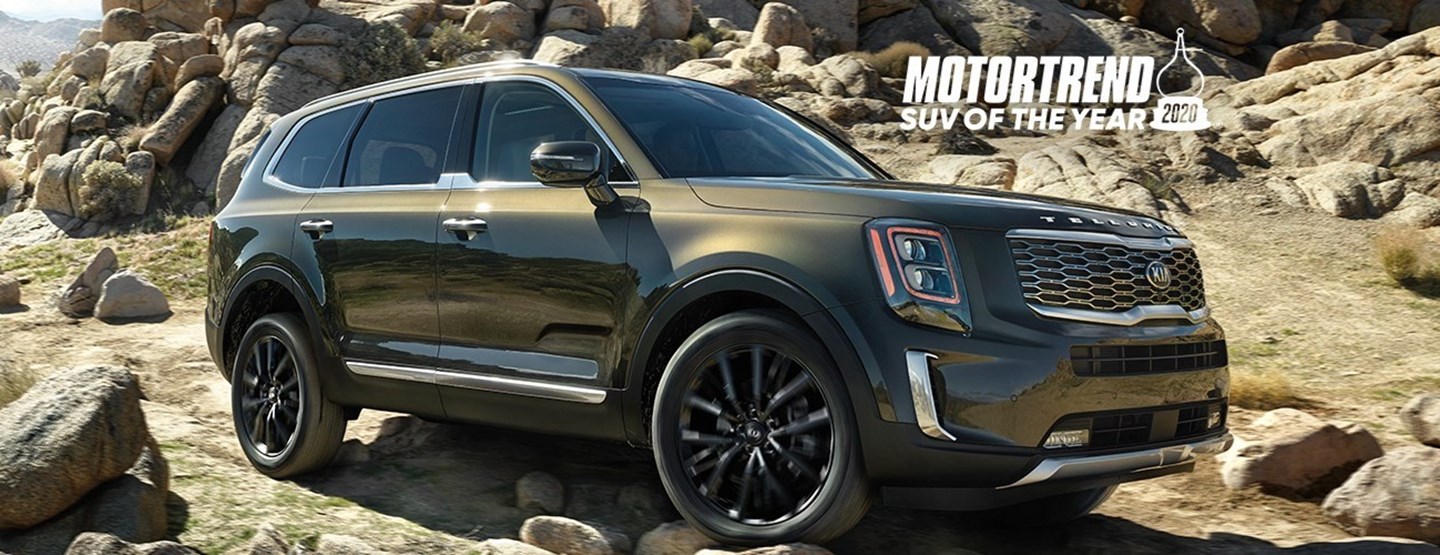 2020 Kia Telluride Named Motortrend S Suv Of The Year