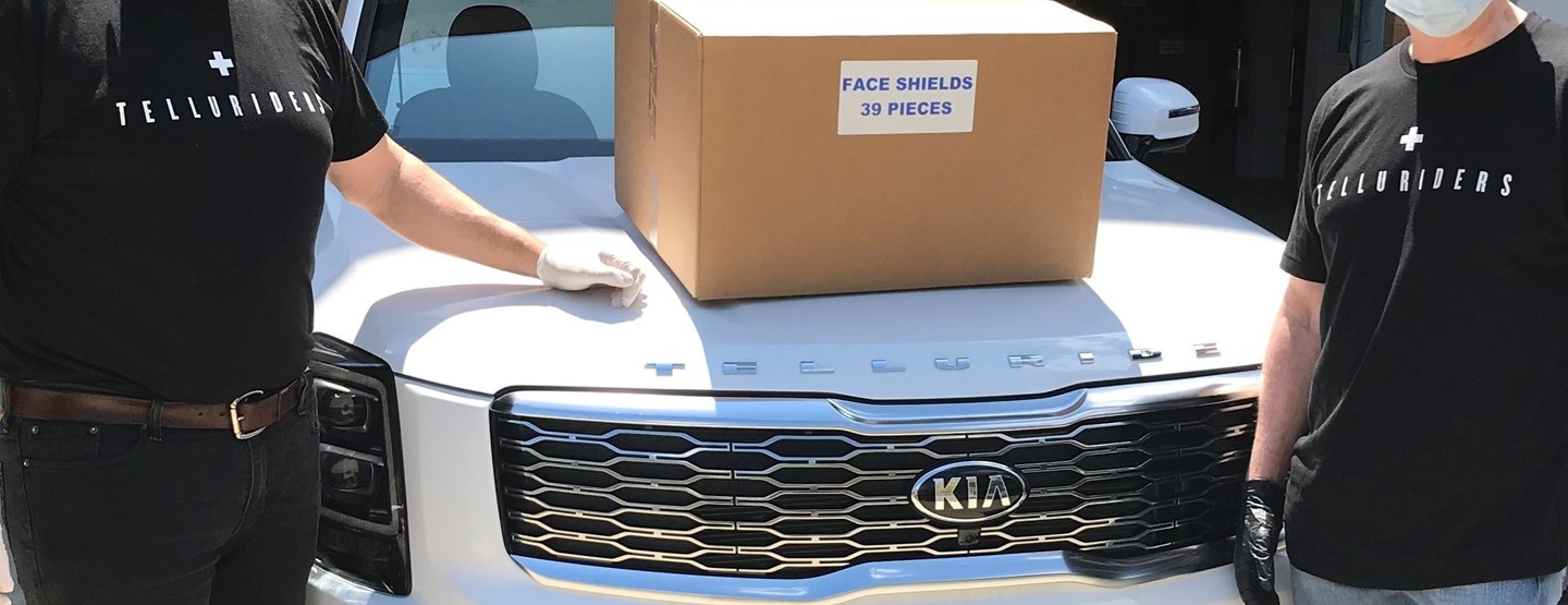 KIA MOTORS’ “TELLURIDERS” CONTINUE DELIVERING FACE SHIELDS TO  HOSPITALS AND MEDICAL FACILITIES NATIONWIDE