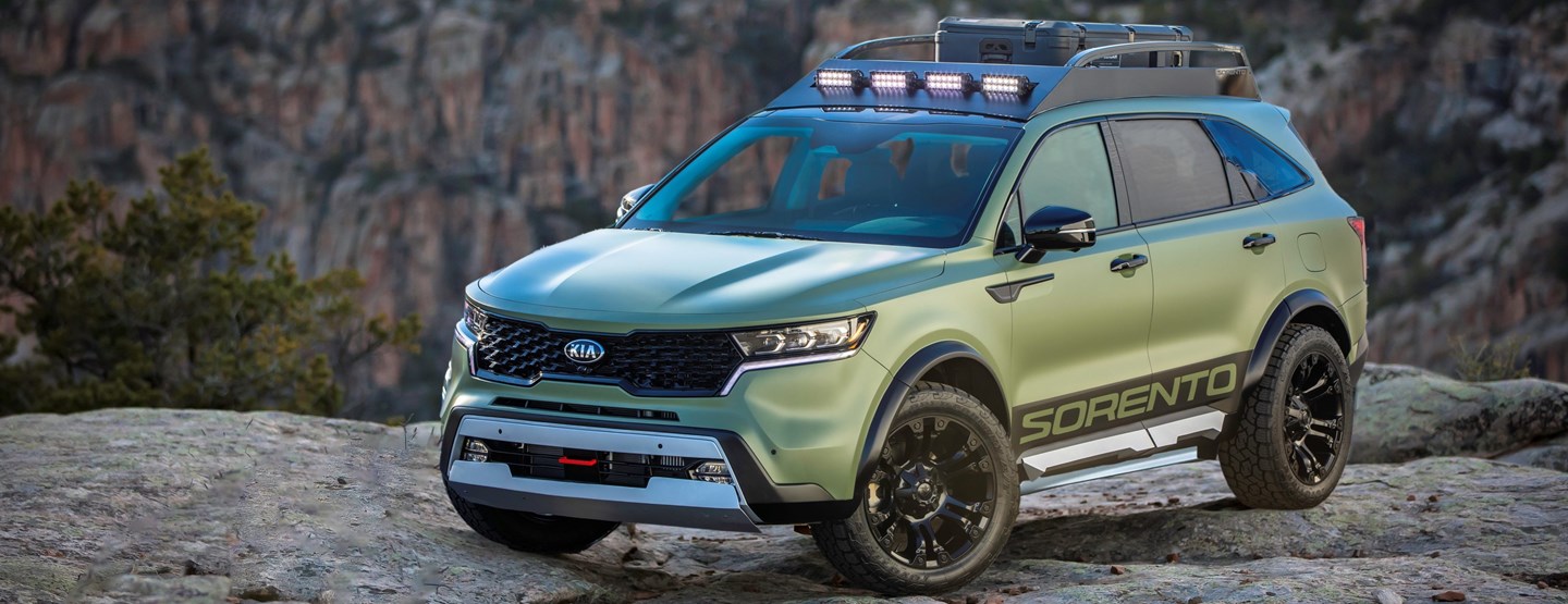 KIA UNVEILS TWO RUGGED X-LINE SORENTO CONCEPTS BUILT FOR THE WILD