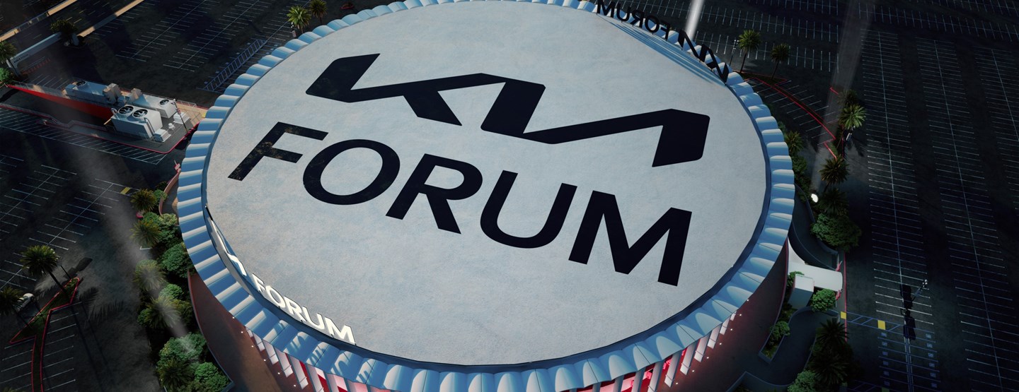 KIA BECOMES NAMING RIGHTS AND OFFICIAL AUTOMOTIVE PARTNER OF THE KIA FORUM