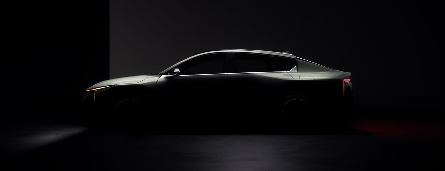 The Kia K4 teased ahead of  New York International Auto Show premiere