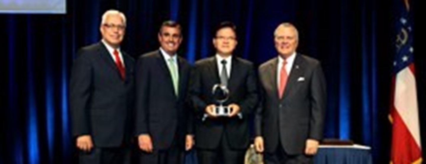 KIA MOTORS MANUFACTURING GEORGIA NAMED STATE'S "LARGE MANUFACTURER OF THE YEAR"