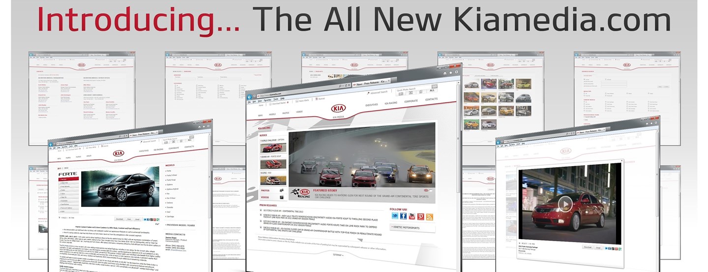 KIA MOTORS AMERICA LAUNCHES NEW KIAMEDIA.COM WEBSITE