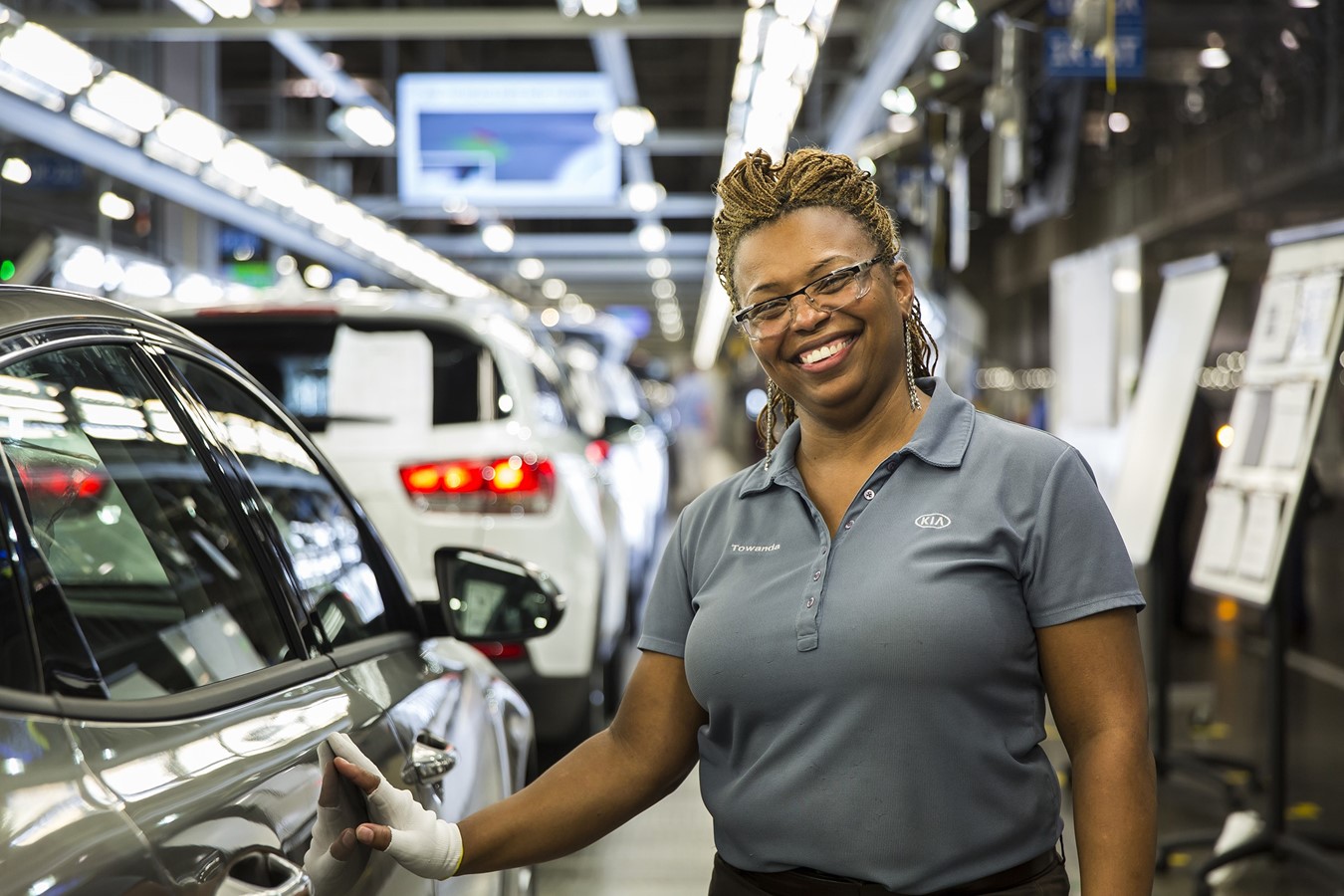KMMG team members work each day to produce world-class quality products. Just recently, the one millionth Sorento rolled off KMMG’s assembly line in West Point, Ga.