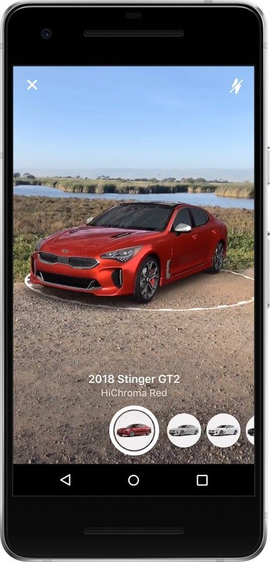 Kia Motors Selected as Beta Partner to Integrate Augmented Reality Within Messenger Experience 