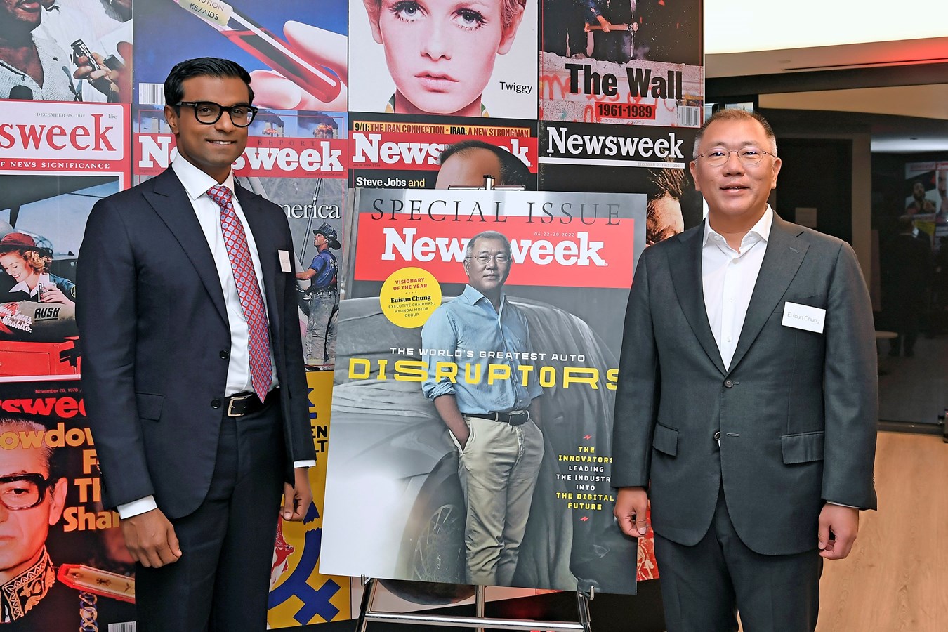 Hyundai Motor Group Executive Chair Euisun Chung named as the ‘Visionary of the Year’ at Newsweek’s World’s Greatest Auto Disruptors Award