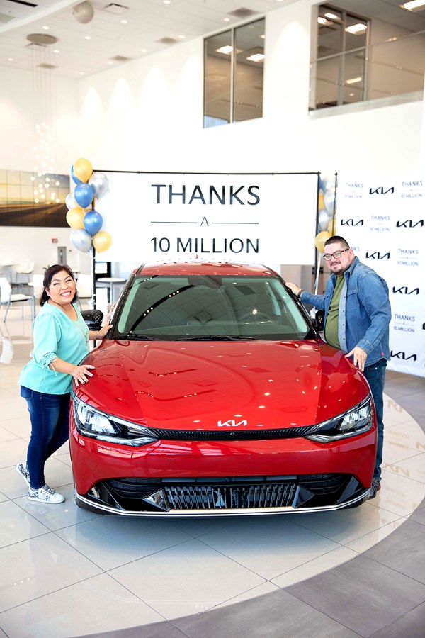 KIA SELLS 10 MILLIONTH VEHICLE IN THE UNITED STATES
