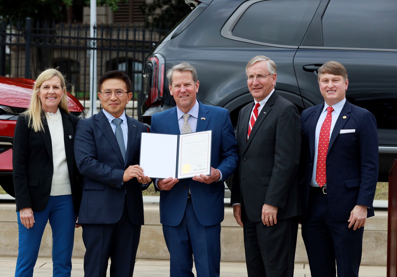 Georgia lawmakers commend Kia for manufacturing and its impact to the state.