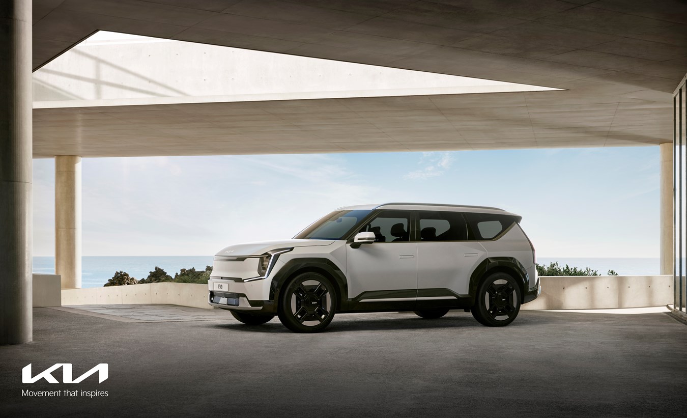 (SEOUL) March 15, 2023 – Kia Corporation has today revealed full images of the exterior and interior design of the Kia EV9, its first three-row 