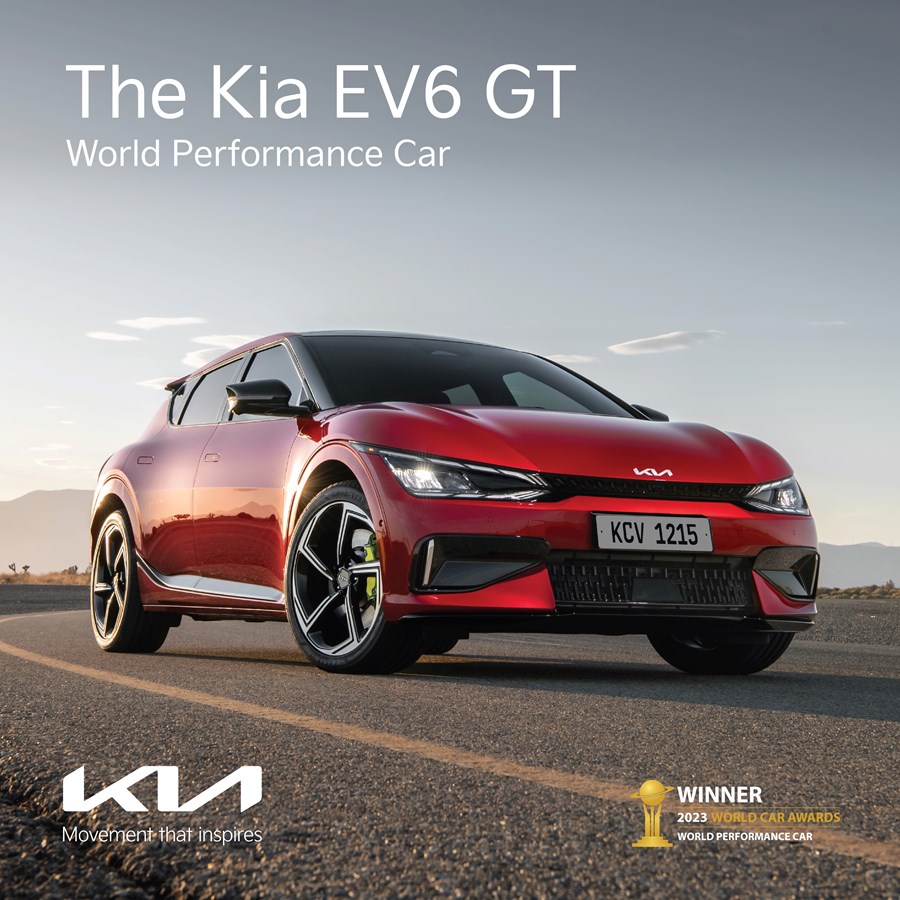Kia EV6 GT Performance WCOTY 2023