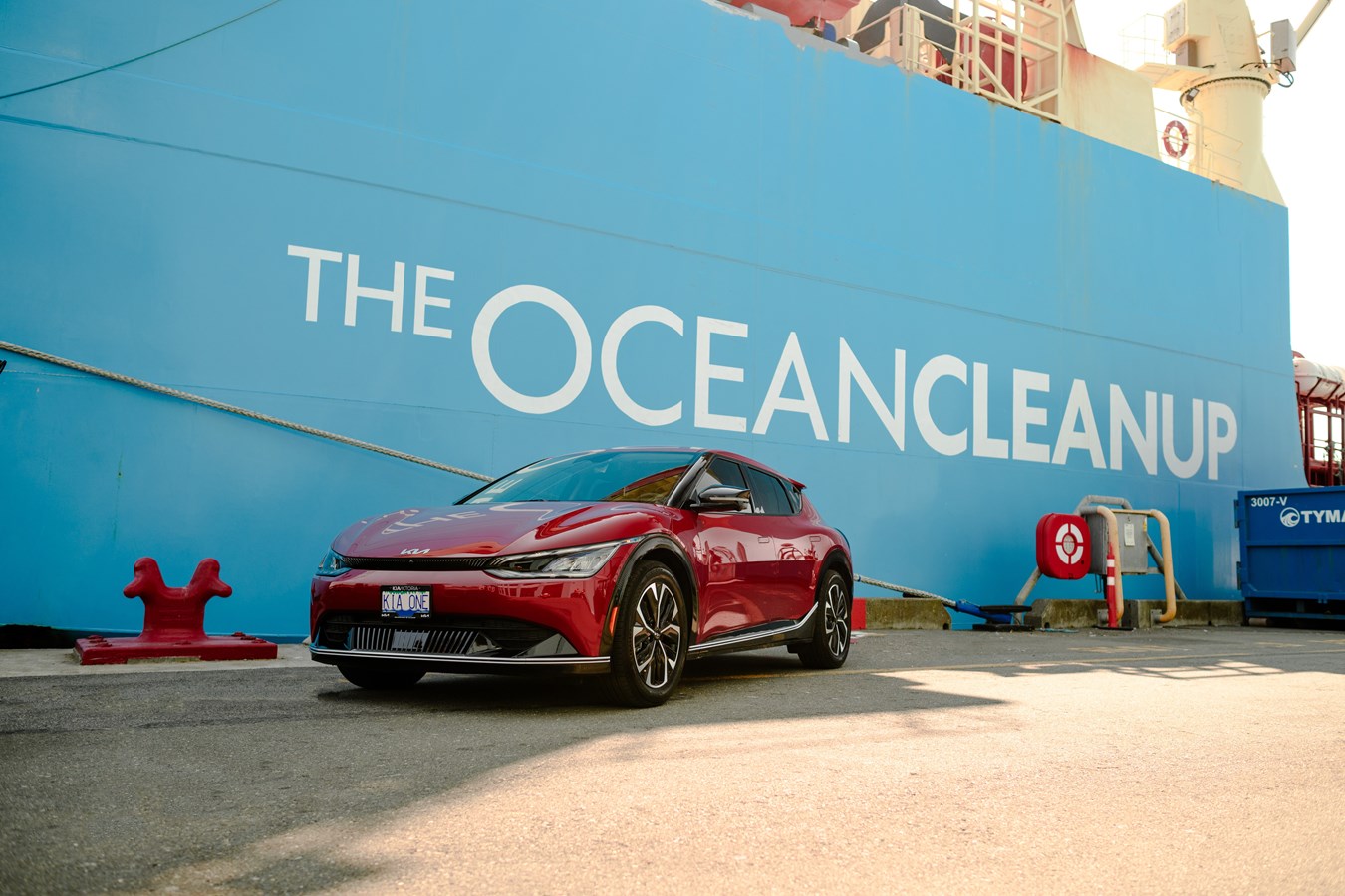 Kia partner, The Ocean Cleanup, delivers record 55-ton ocean plastic haul