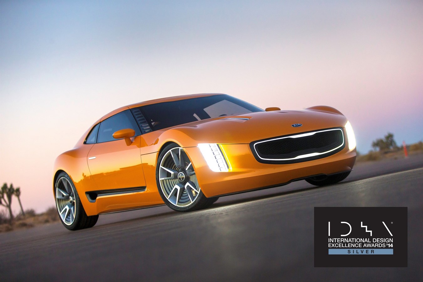 Kia receives IDEA Silver for the sleekly sculpted GT4 Stinger concept car